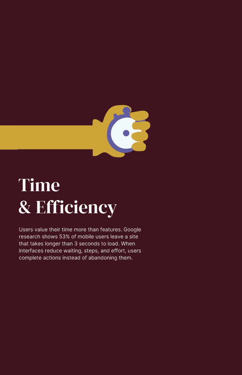 Hand graphic hold a timer