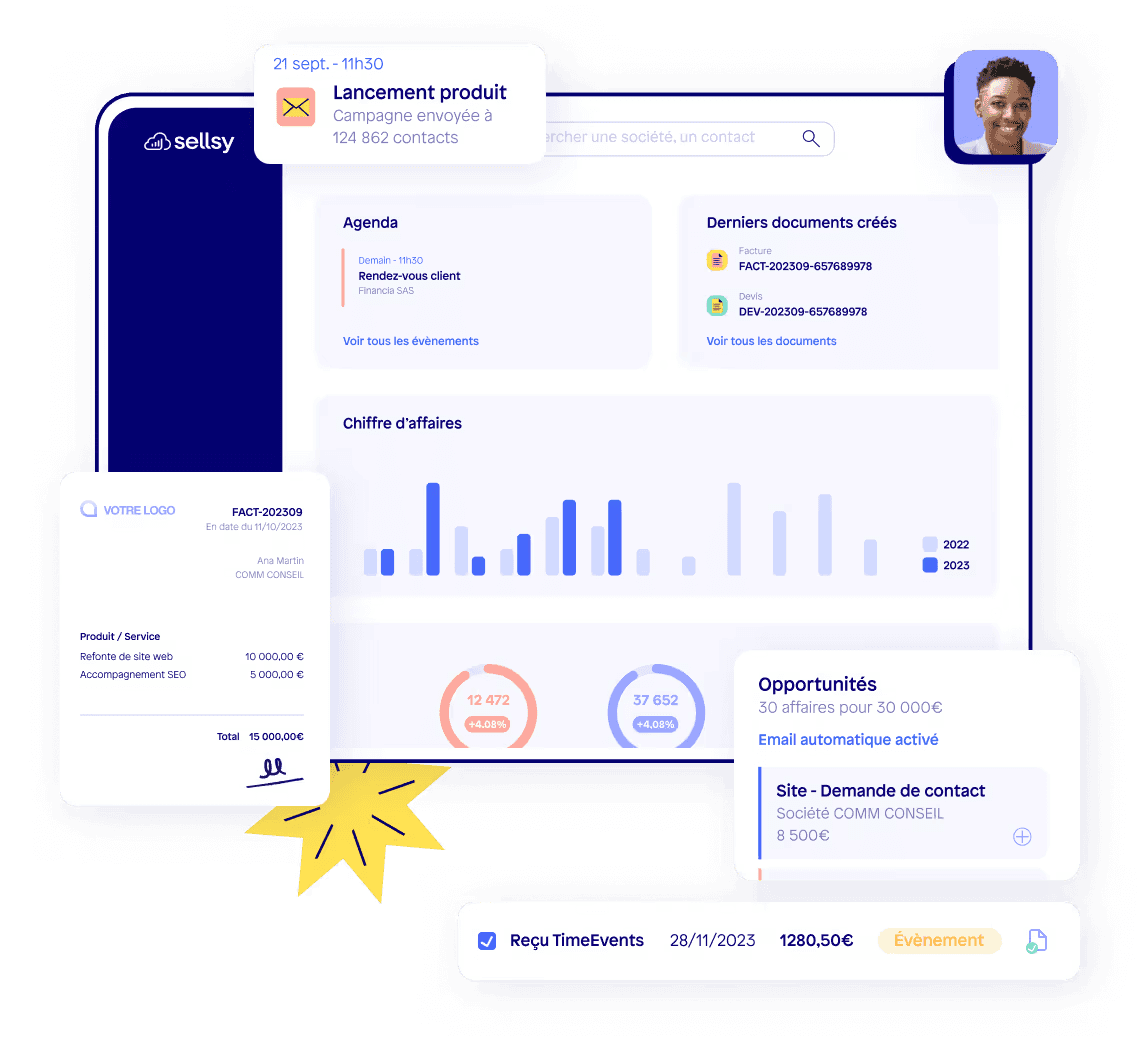 Sellsy CRM Avis - facturation