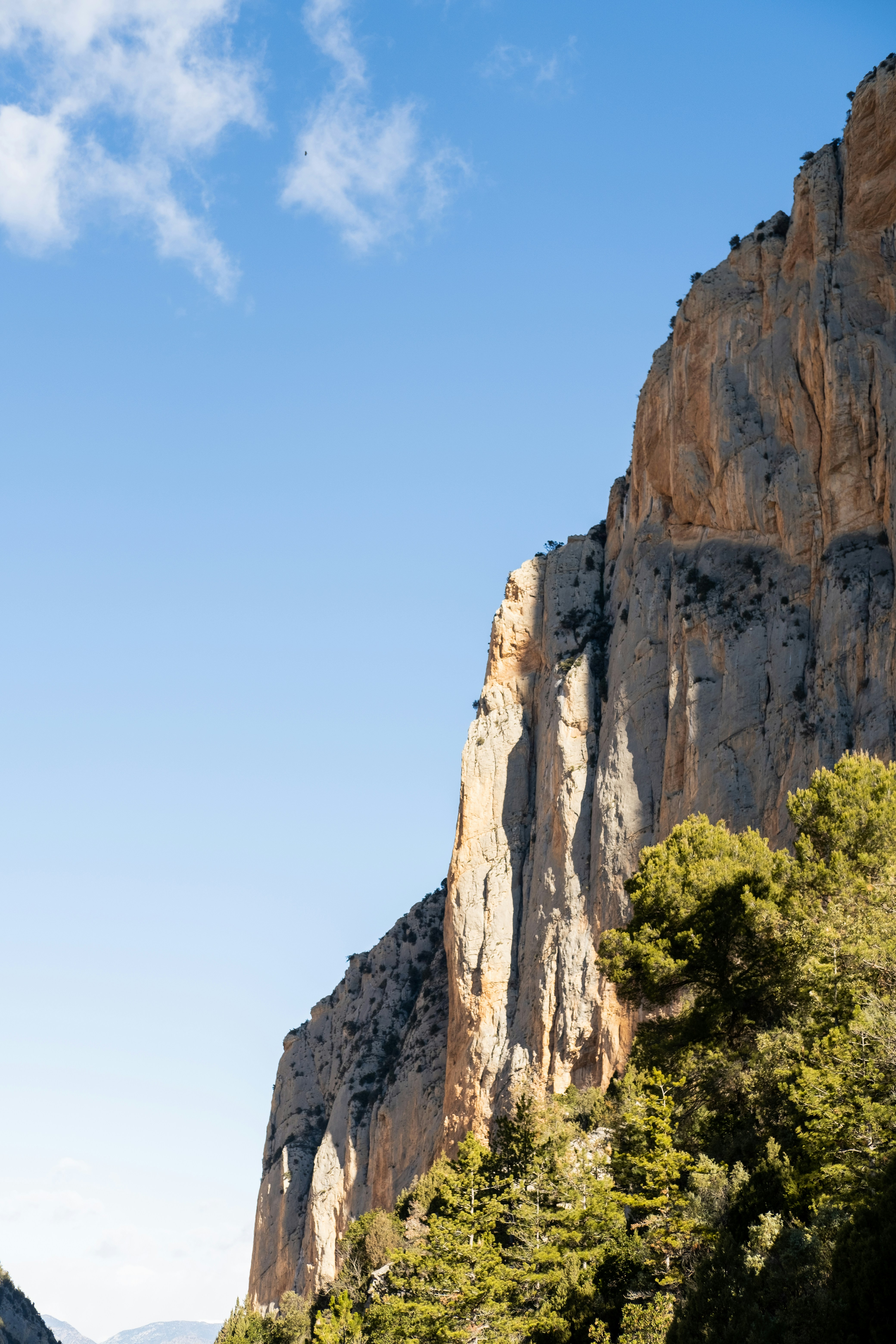 mountain village shot from the top