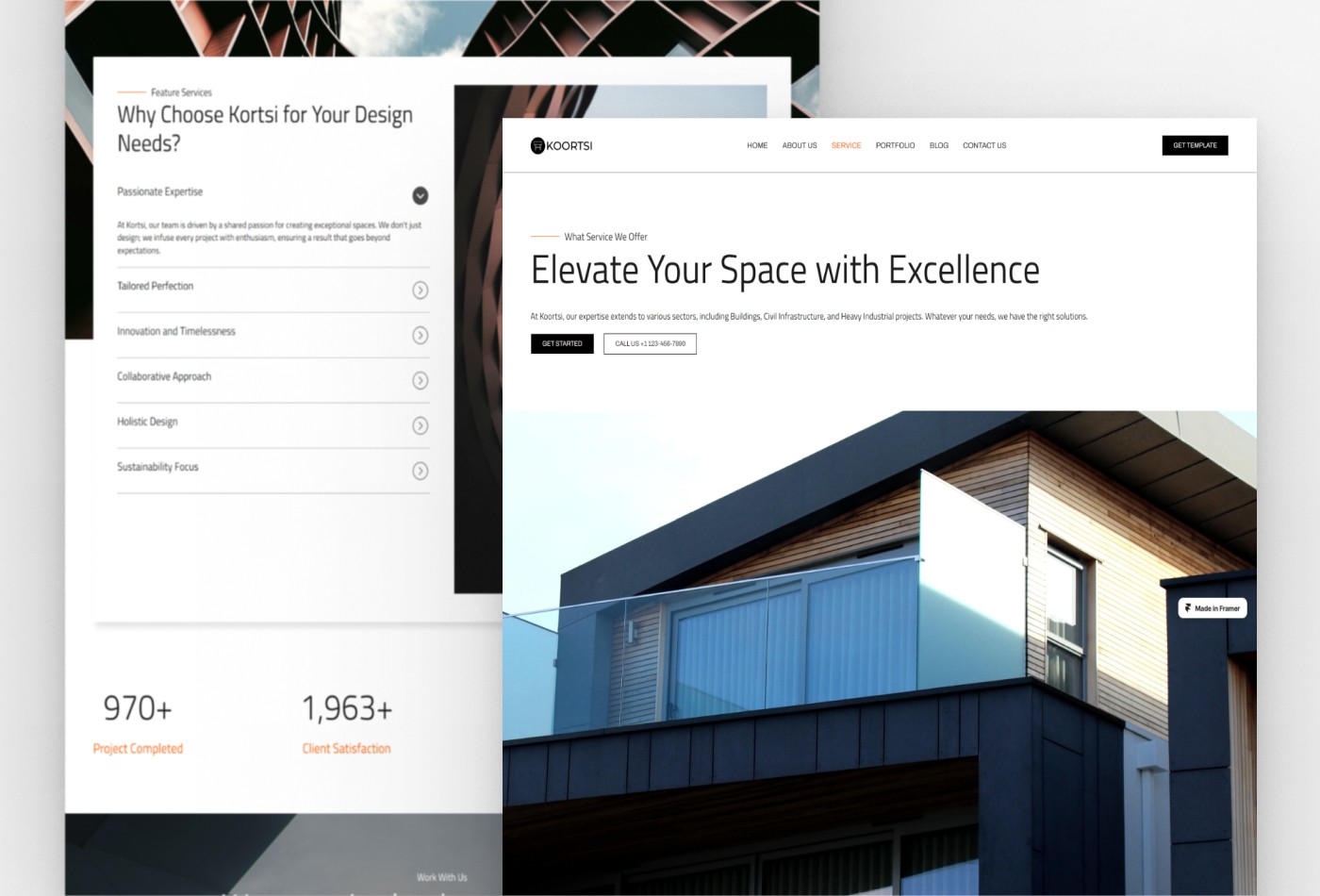 koortsi inspiring interior design template