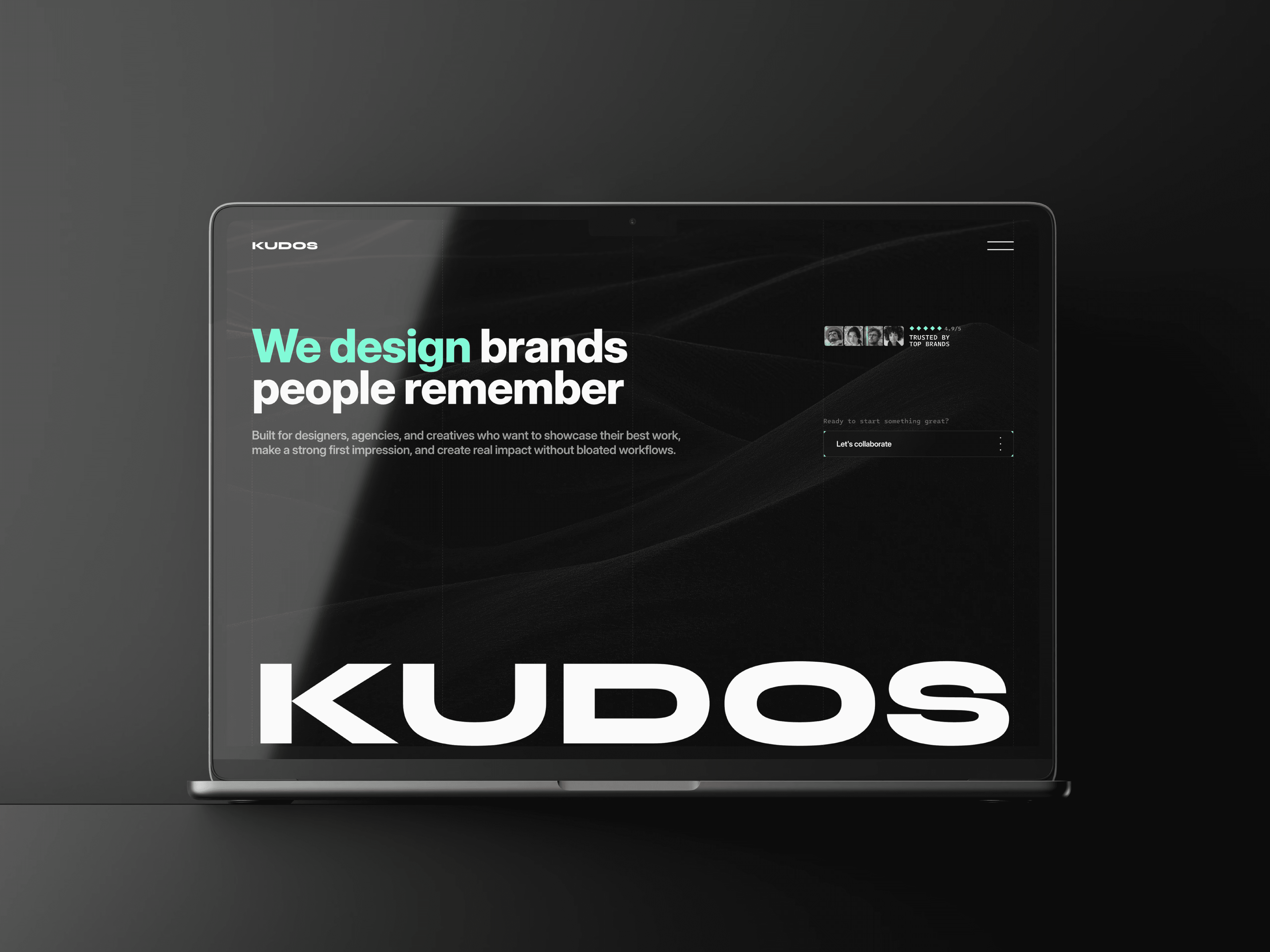 Kudos Screen