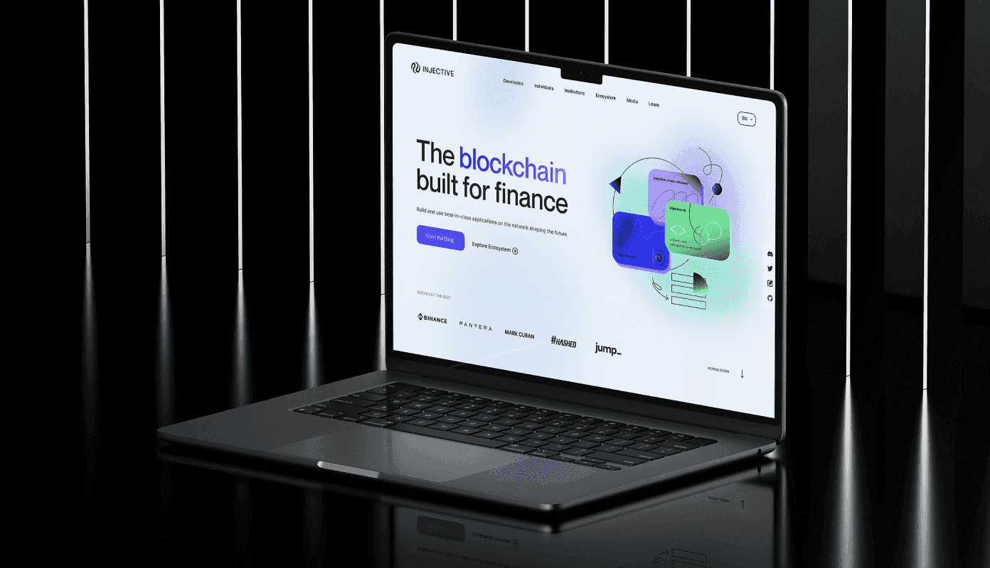 Injective / web 3.0  financial apps builder