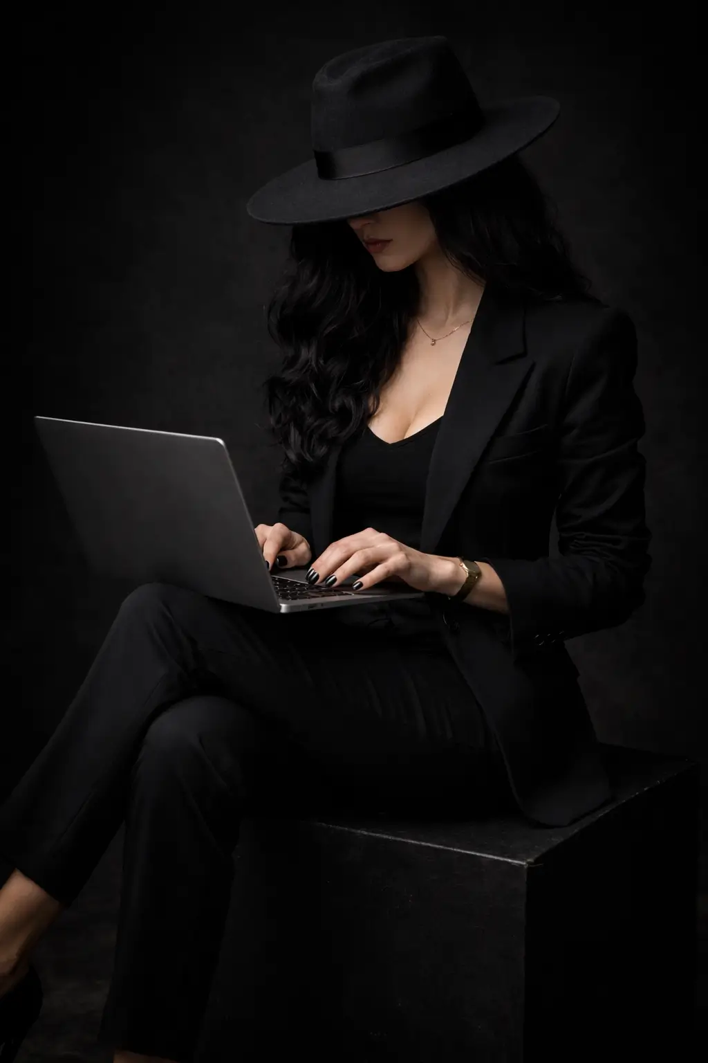 Celebrity arrival scene