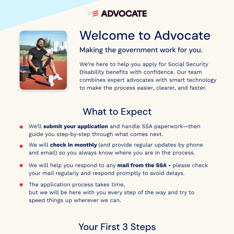 Advocate One-Pager