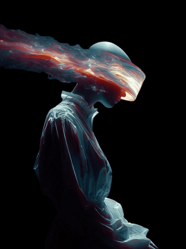 Shining abstract image visualizing top AI startup ideas poised to dominate 2025, featuring innovative tech concepts, neural networks, and futuristic growth strategies