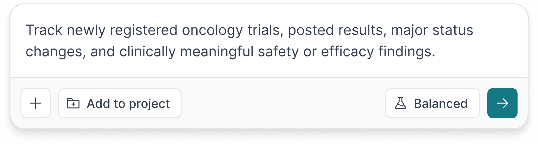 Elicit Alerts interface showing a summary of new research findings with 16 sources categorized by high and medium relevance