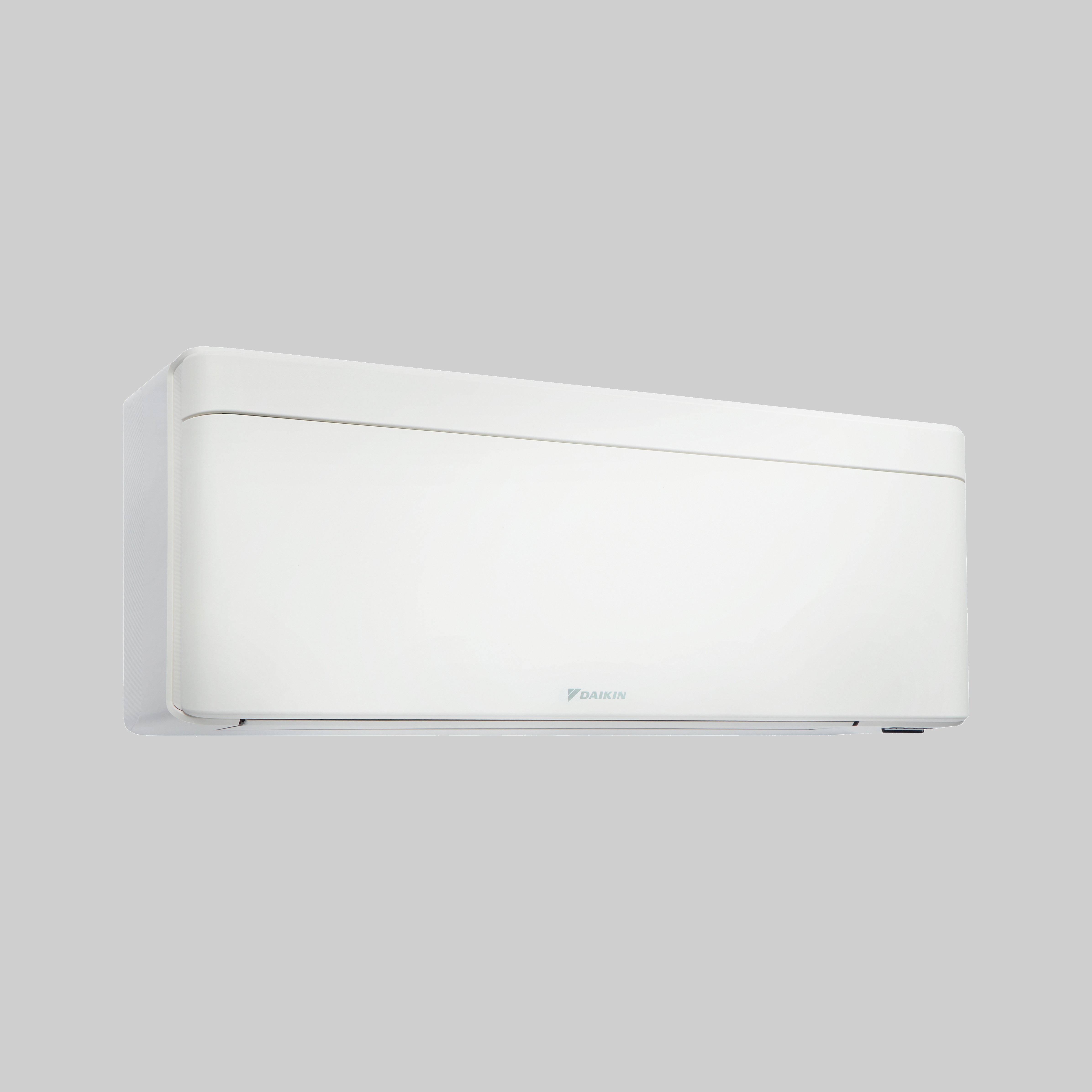 Airconditioning systeem afbeelding op grijze achtergrond