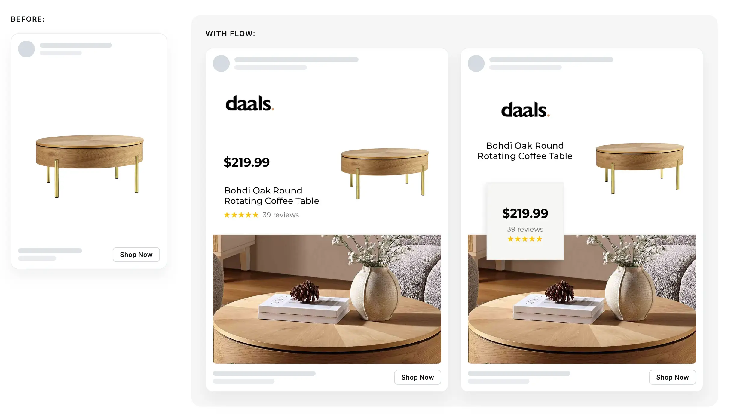 flow product catalog ads