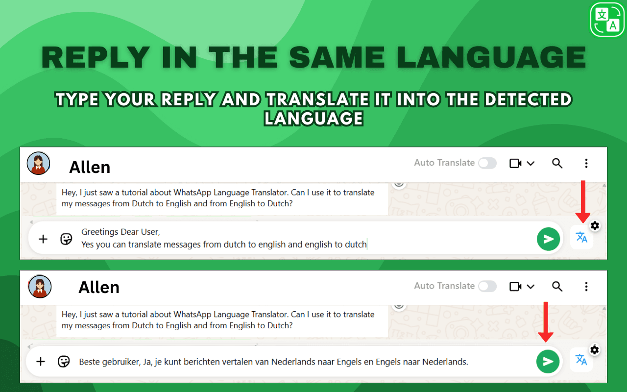 Reply in the Same Language