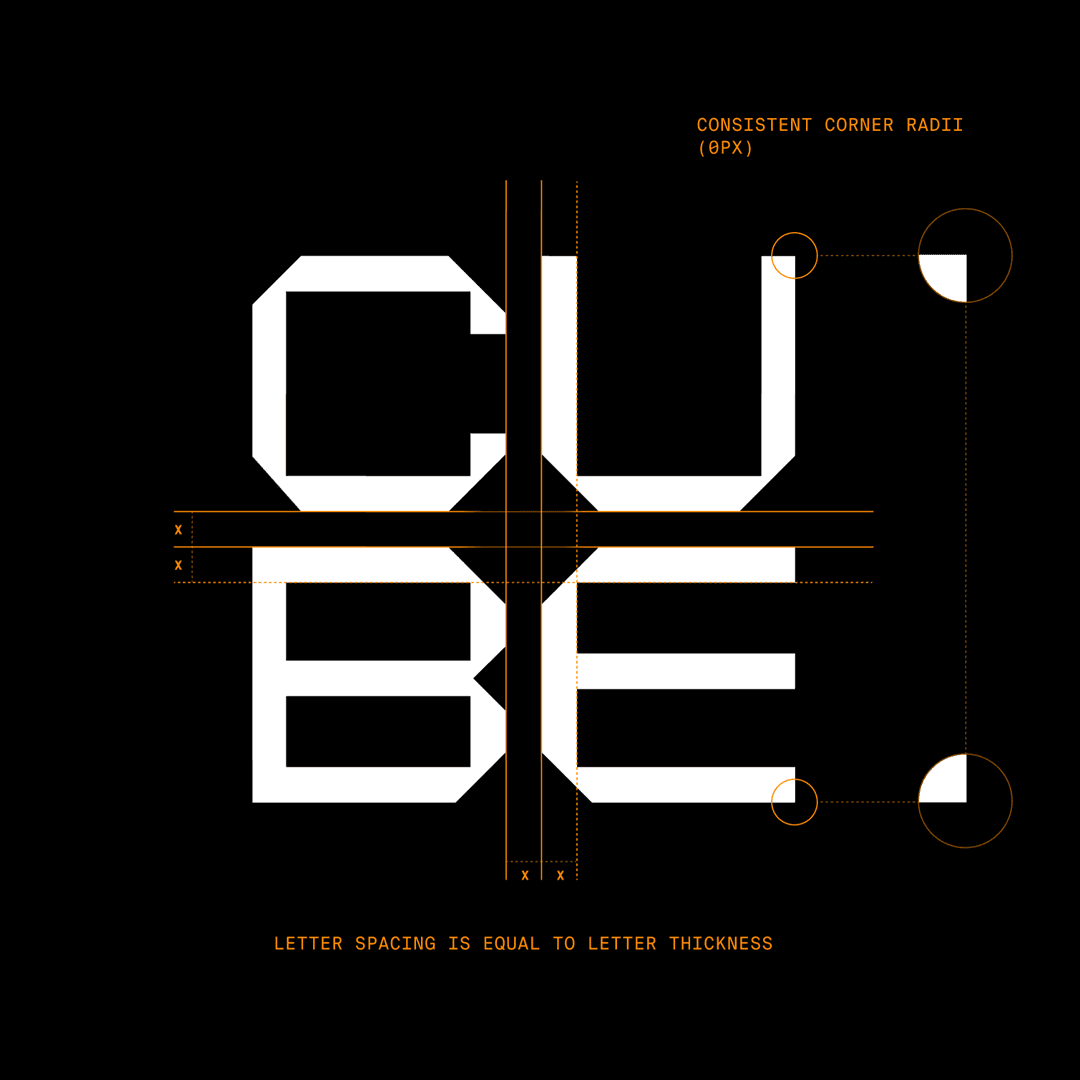 Editorial portrait of a bald model with a white clay mask on face and body, neutral backdrop.