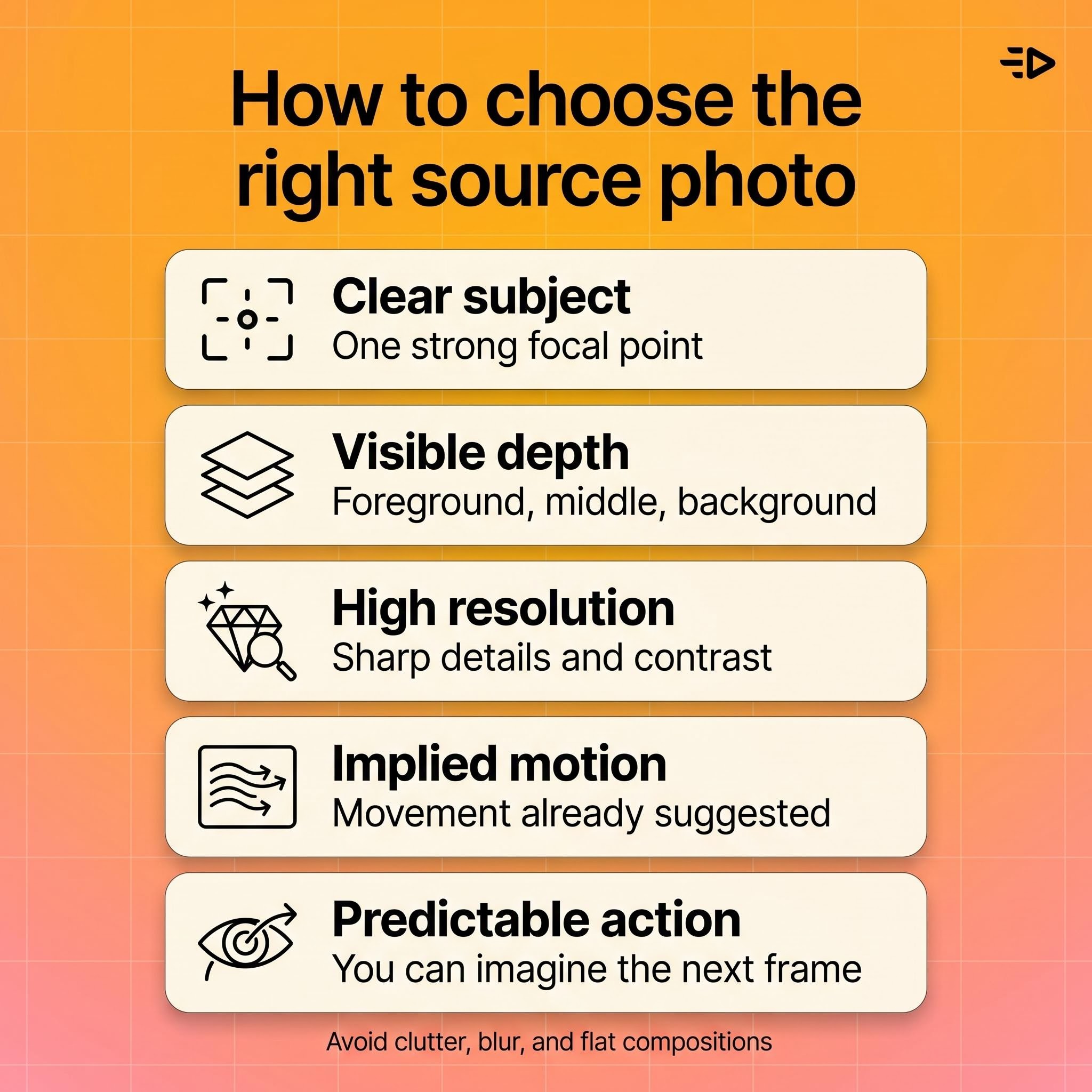 how to choose the right source photo
