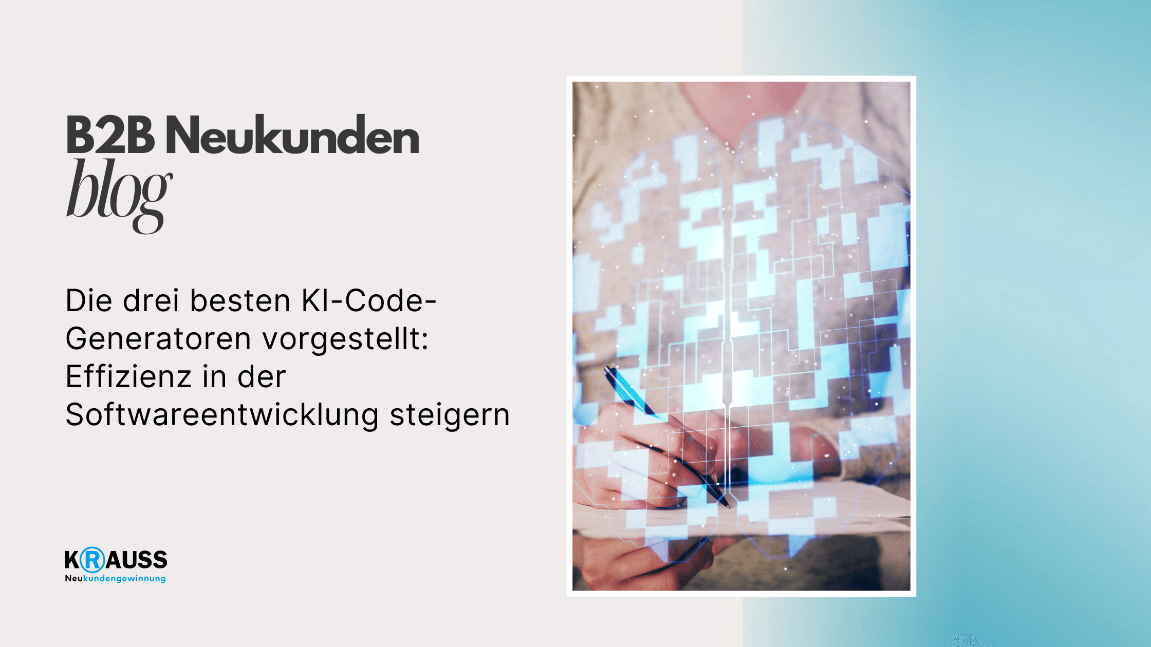 Die drei besten KI-Code-Generatoren vorgestellt: Effizienz in der Softwareentwicklung steigern