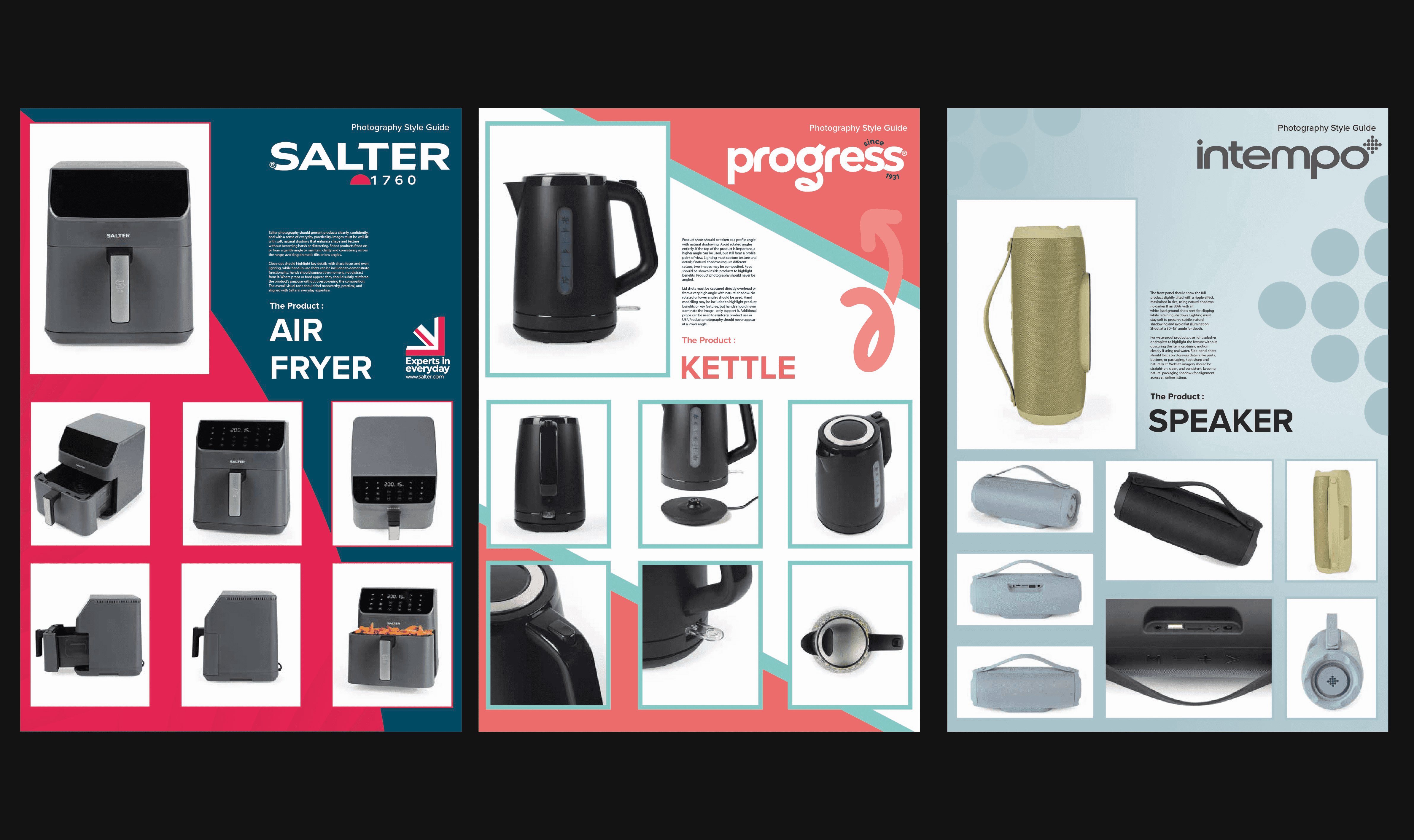 UP Photography style guides