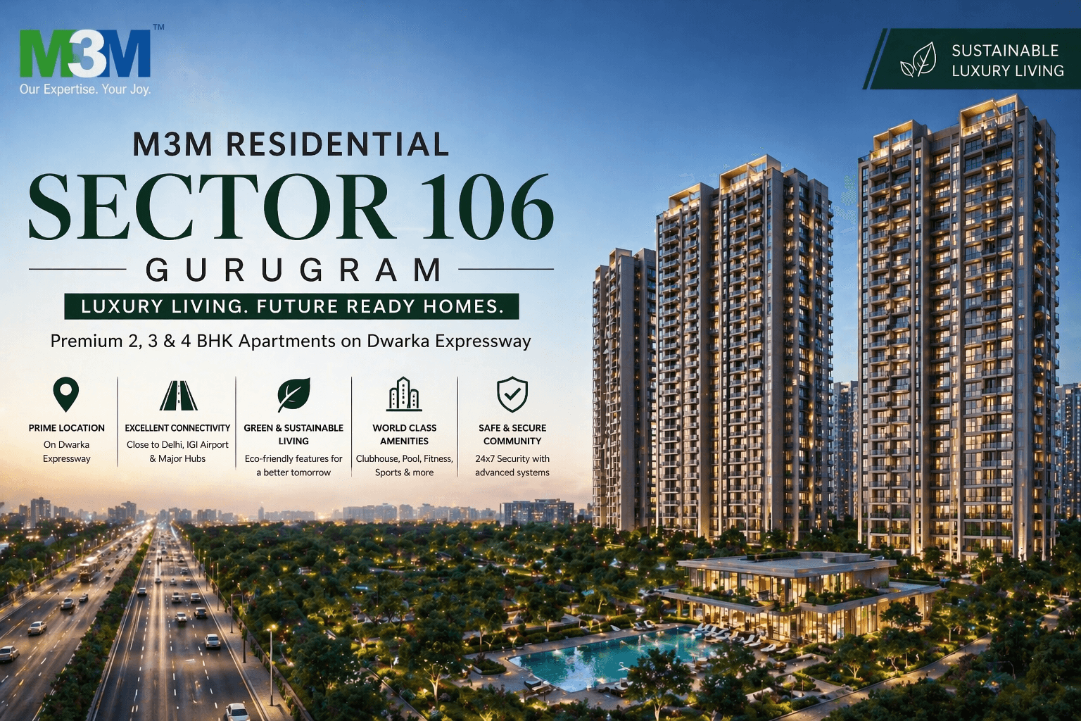 M3M Sector 106 at Gurugram