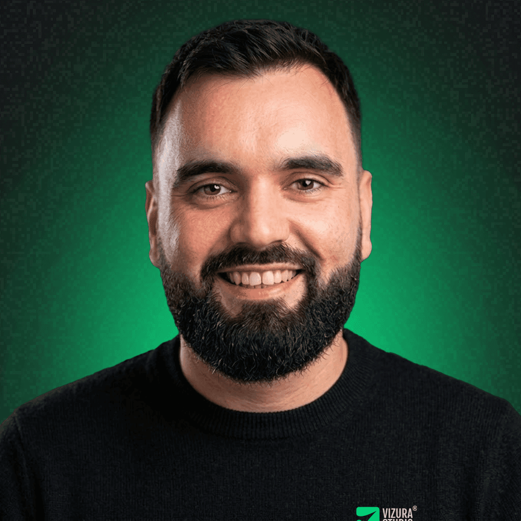 Man Leaning On TV