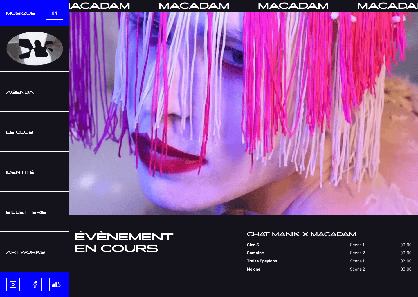 Visuel du hero du site de Macadam