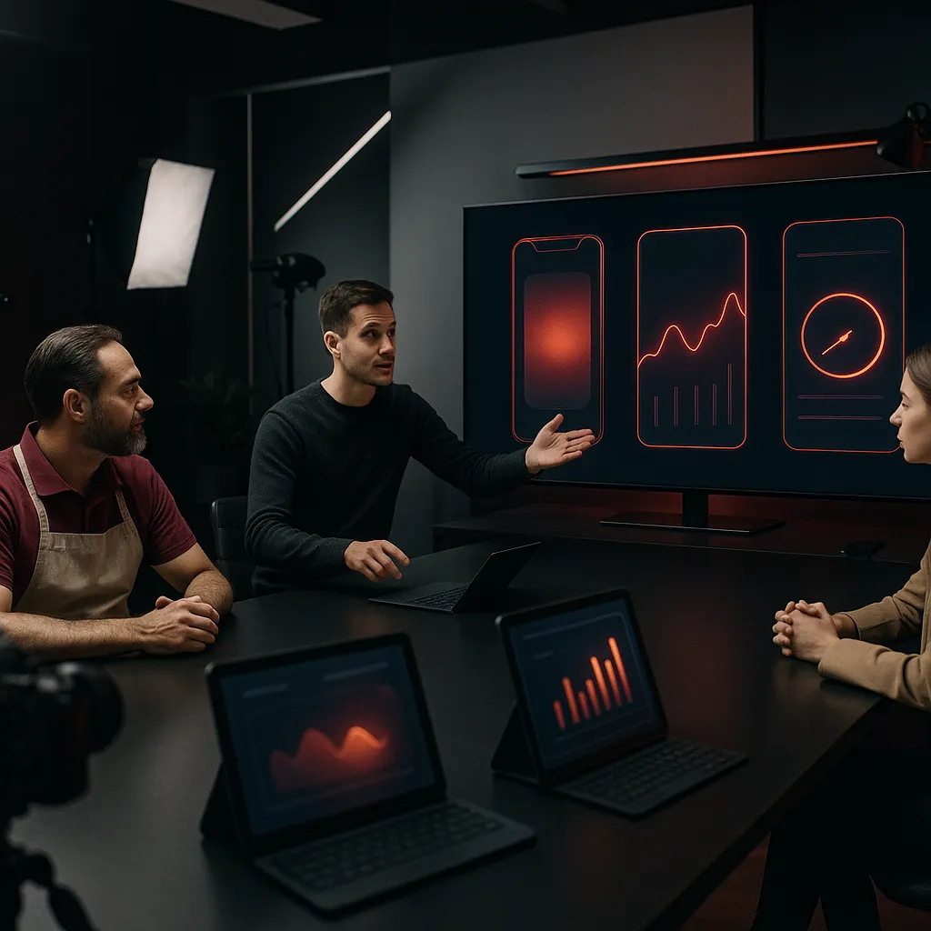 RockN' Socials team at work, showcasing digital marketing strategies.