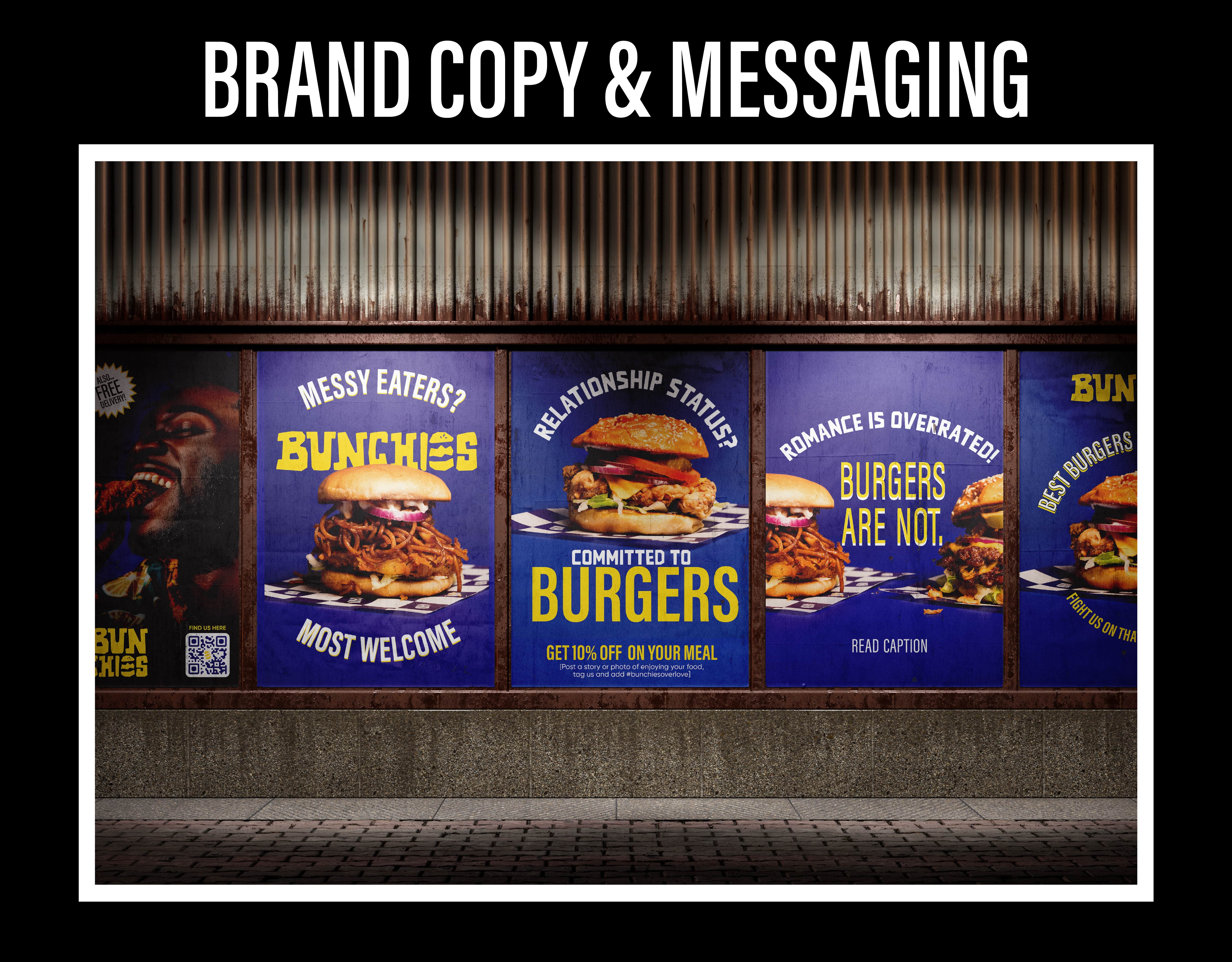 Brand copy and messaging