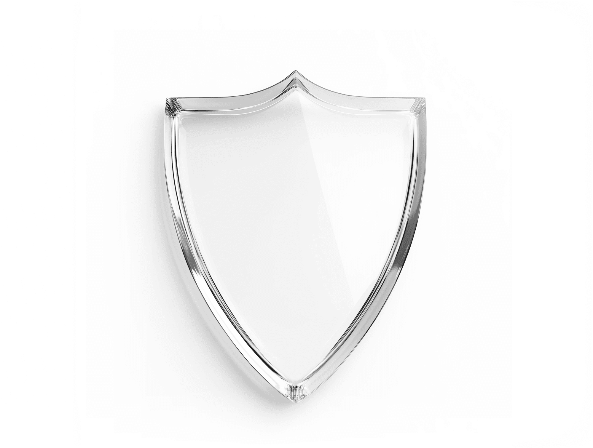 Abstract image of a shield