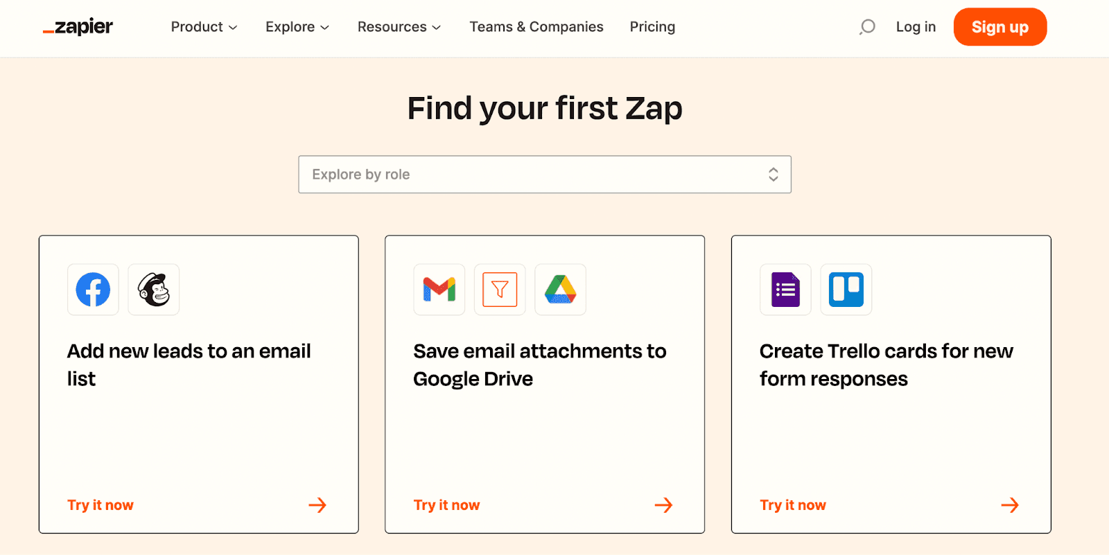 Zapier as workflow automation software