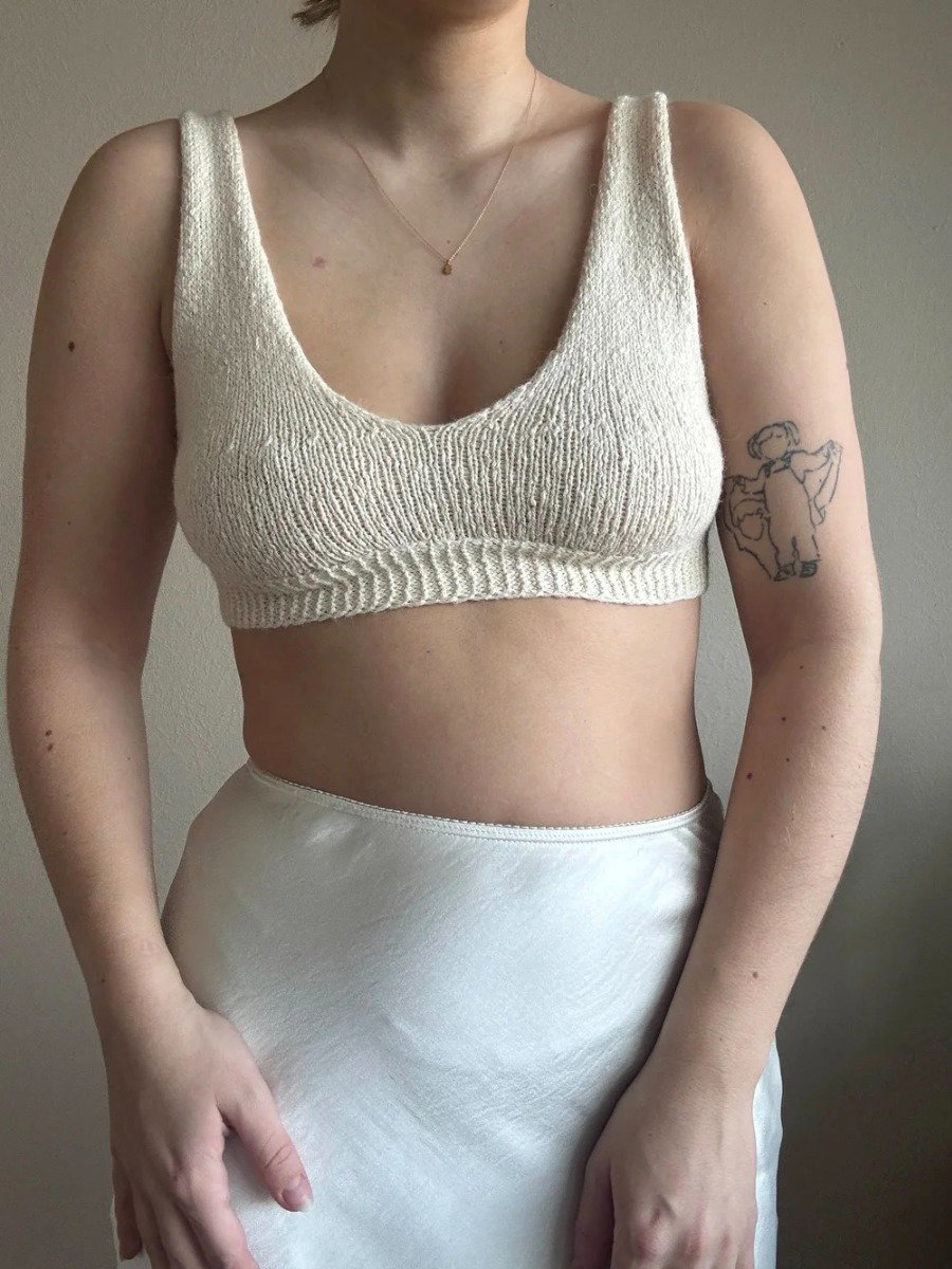 Moon Bralette knitting pattern, photo 3