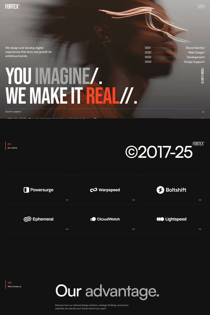 Fortex Premium Agency Framer Template