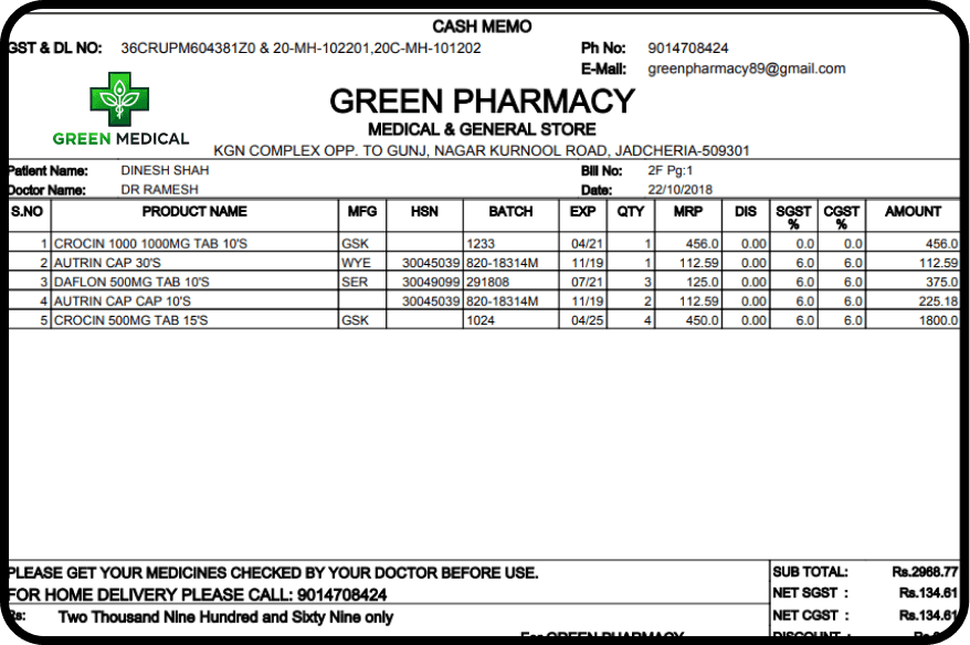 Top 5 pharmacy Billing softwares with multiple customisation options