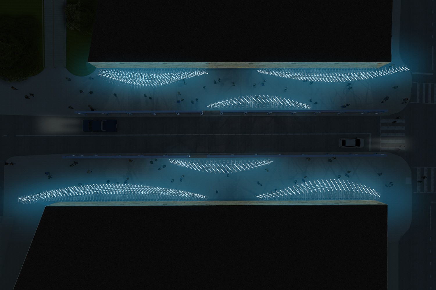 Black and white photo of a smiling woman