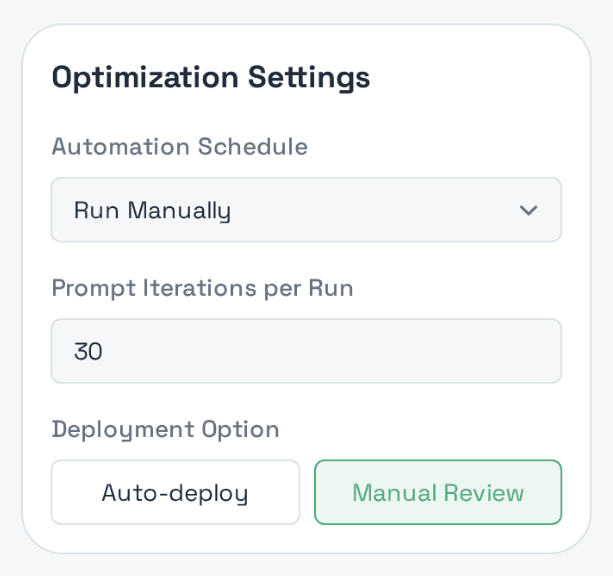 An image of Freelio's budget ui