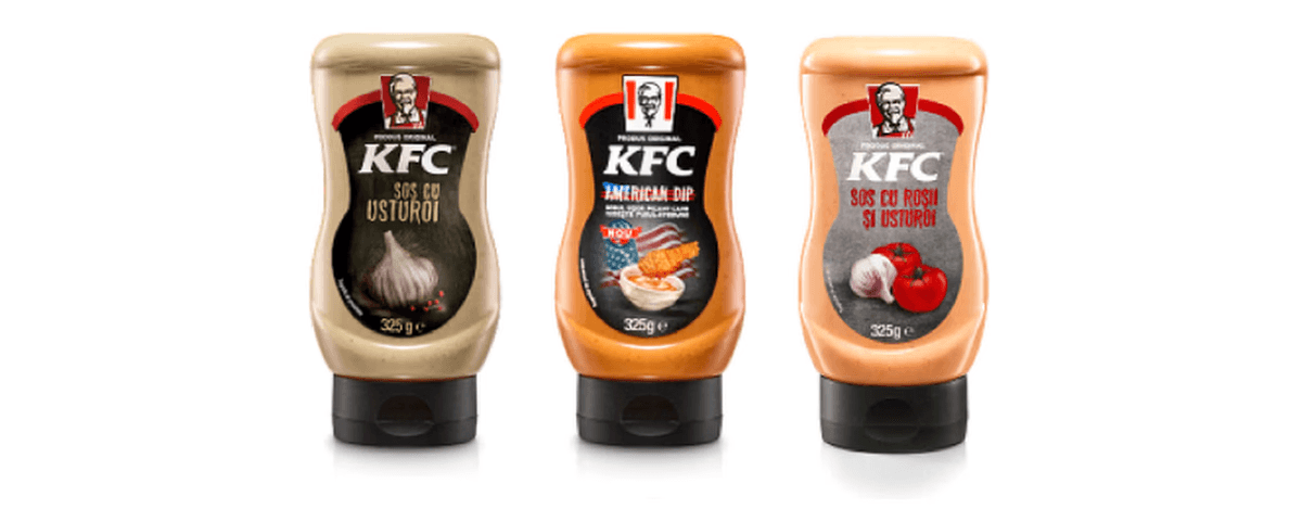 KFC retail sauces brief