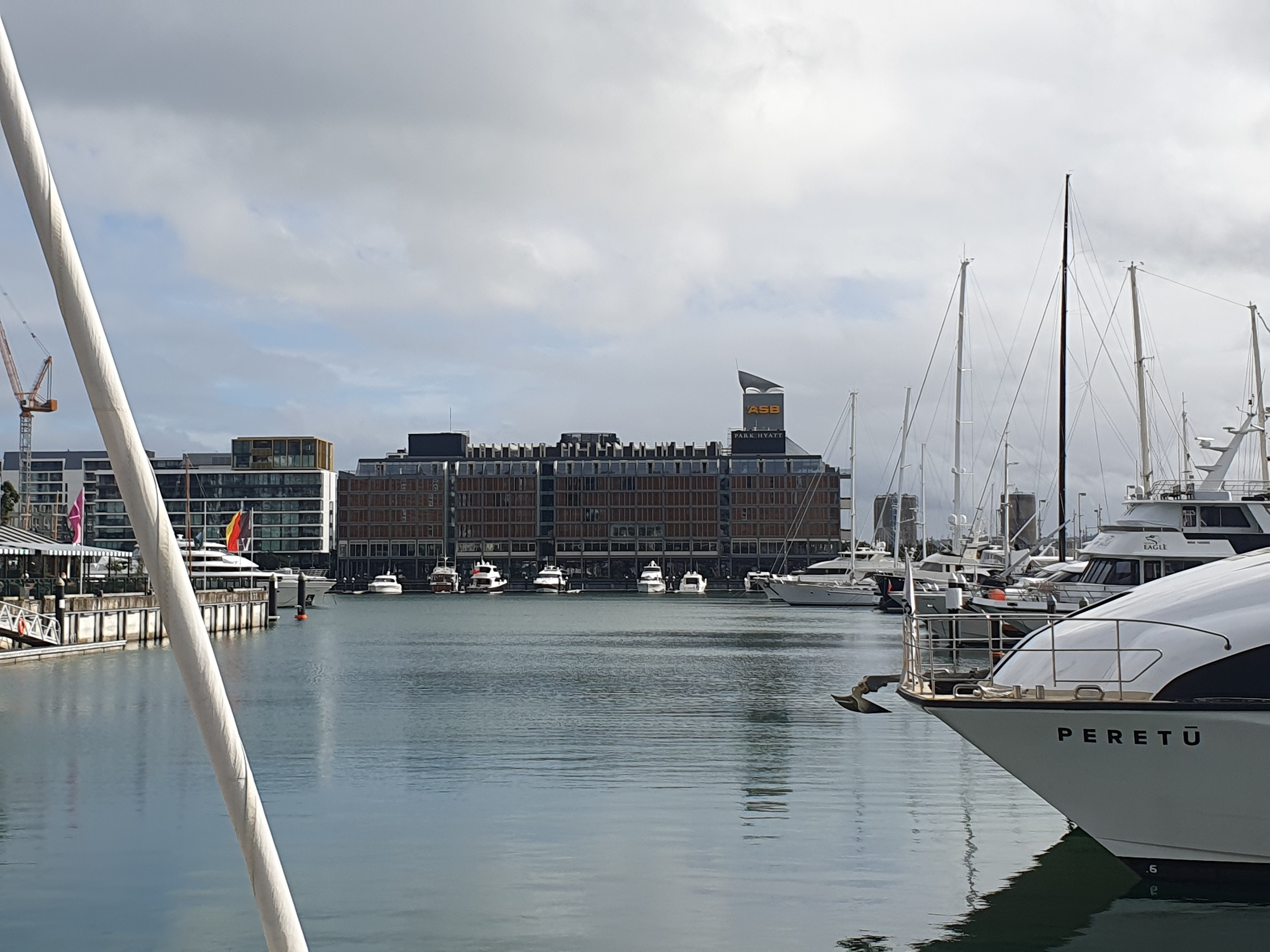 Park Hyatt Auckland — Auckland, New Zealand. Photo credit: Park Hyatt Auckland 20230624 124910 by Prosperosity, CC BY 4.0 (https://creativecommons.org/licenses/by/4.0); source: https://commons.wikimedia.org/wiki/File:Park_Hyatt_Auckland_20230624_124910.jpg