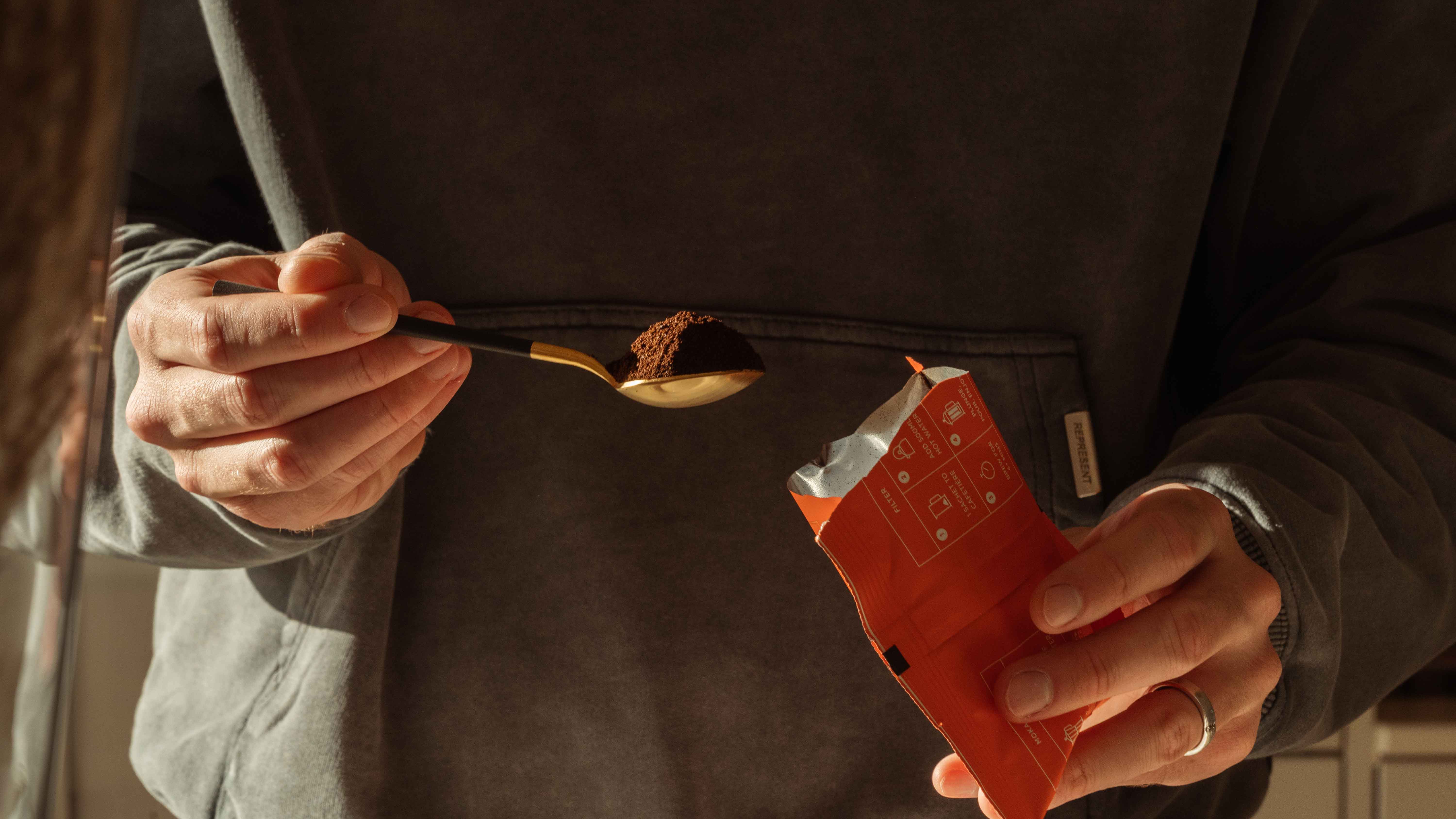 man is carrying a luggage