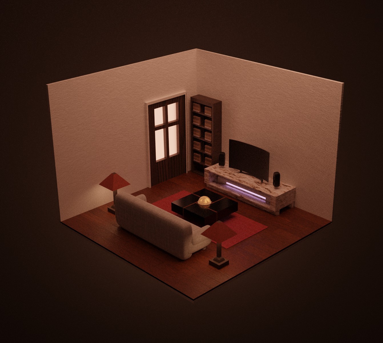 Isometric Interior