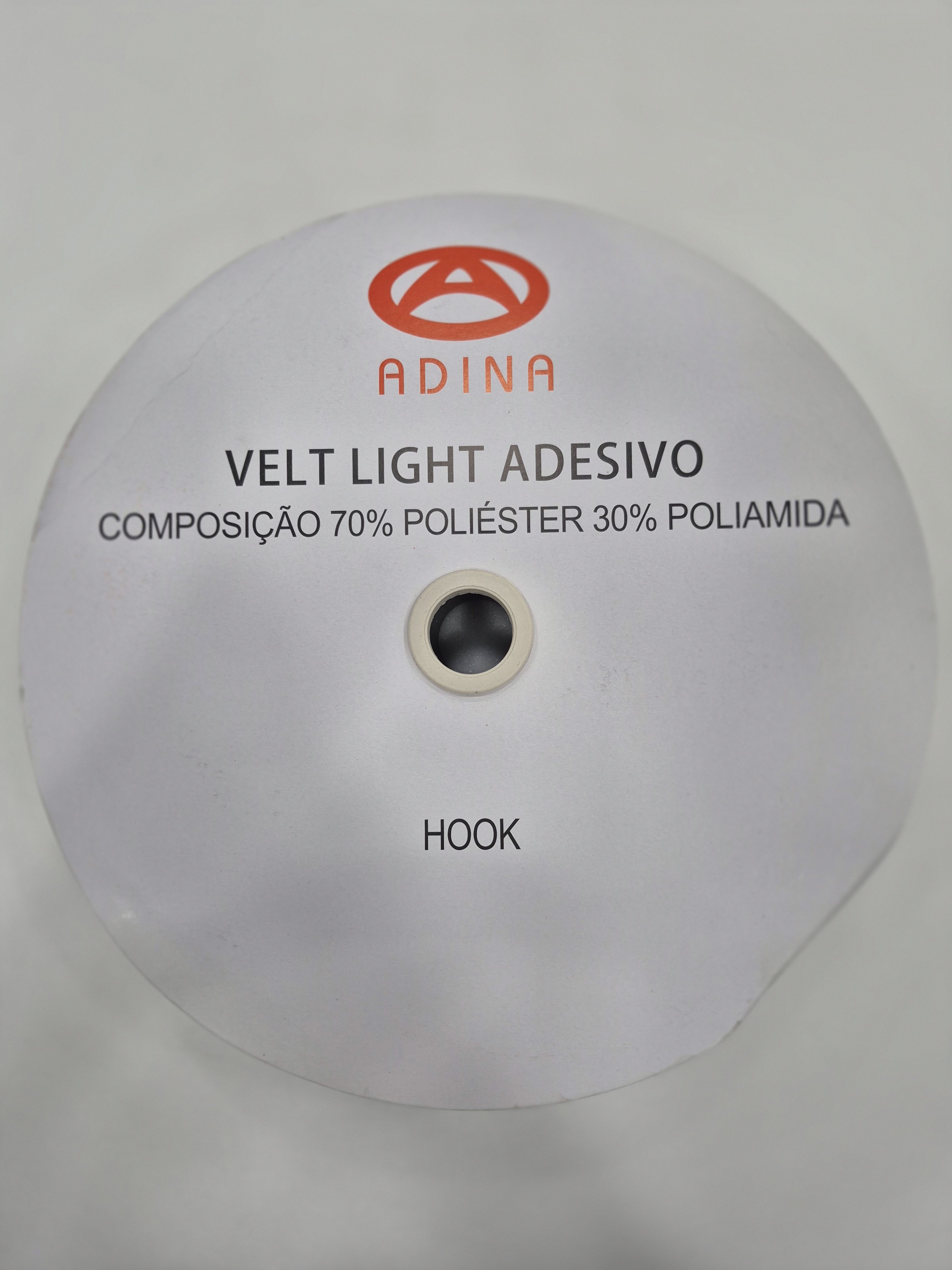 Fecho de Contato Adesivo Adina Preto 5cm