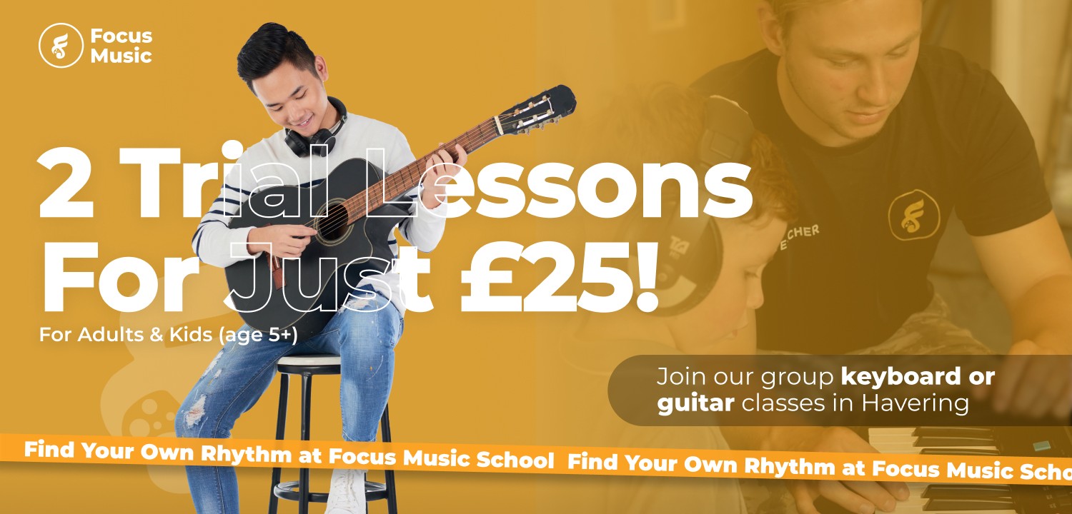 Focus Music Music Lesson Banner