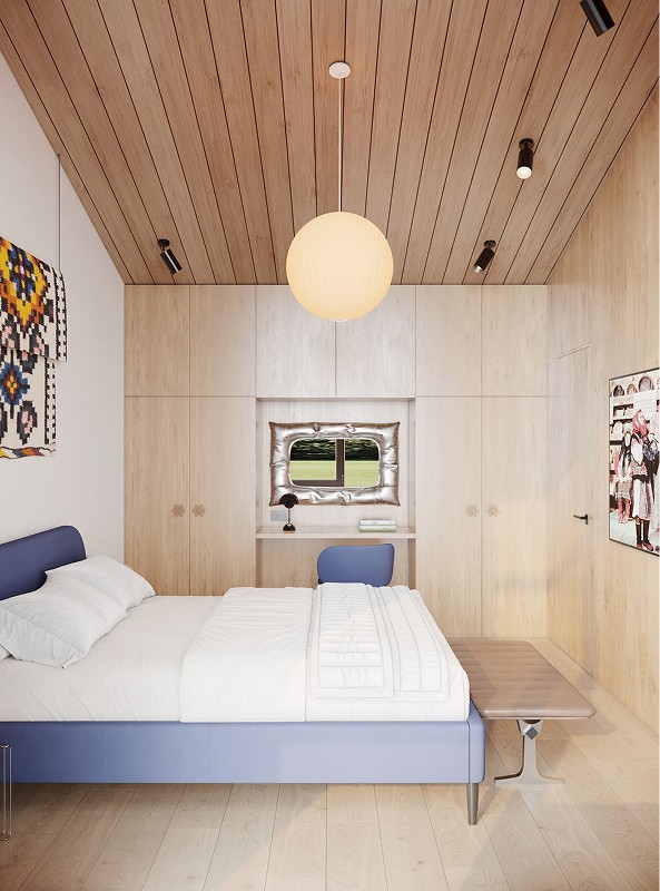 Планування апартаментів Comfort 27 м² у Львові — інвестиційна нерухомість Movin Hotel