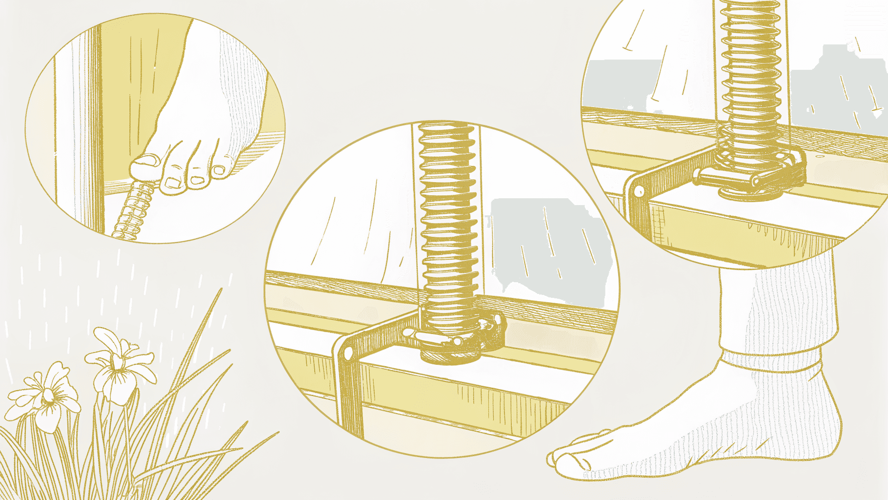 Reformer spring tension, slow muscle rep, and bone density vignettes side by side