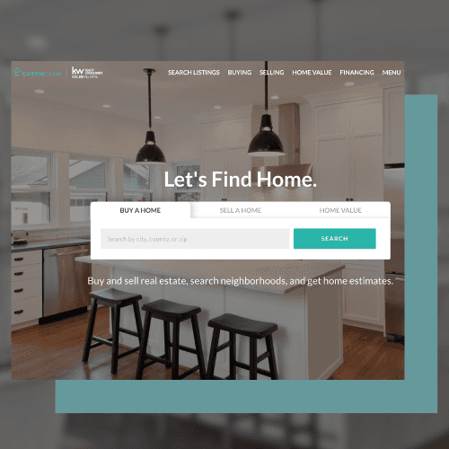 Interior of a Roswell Georgia home currently on the market