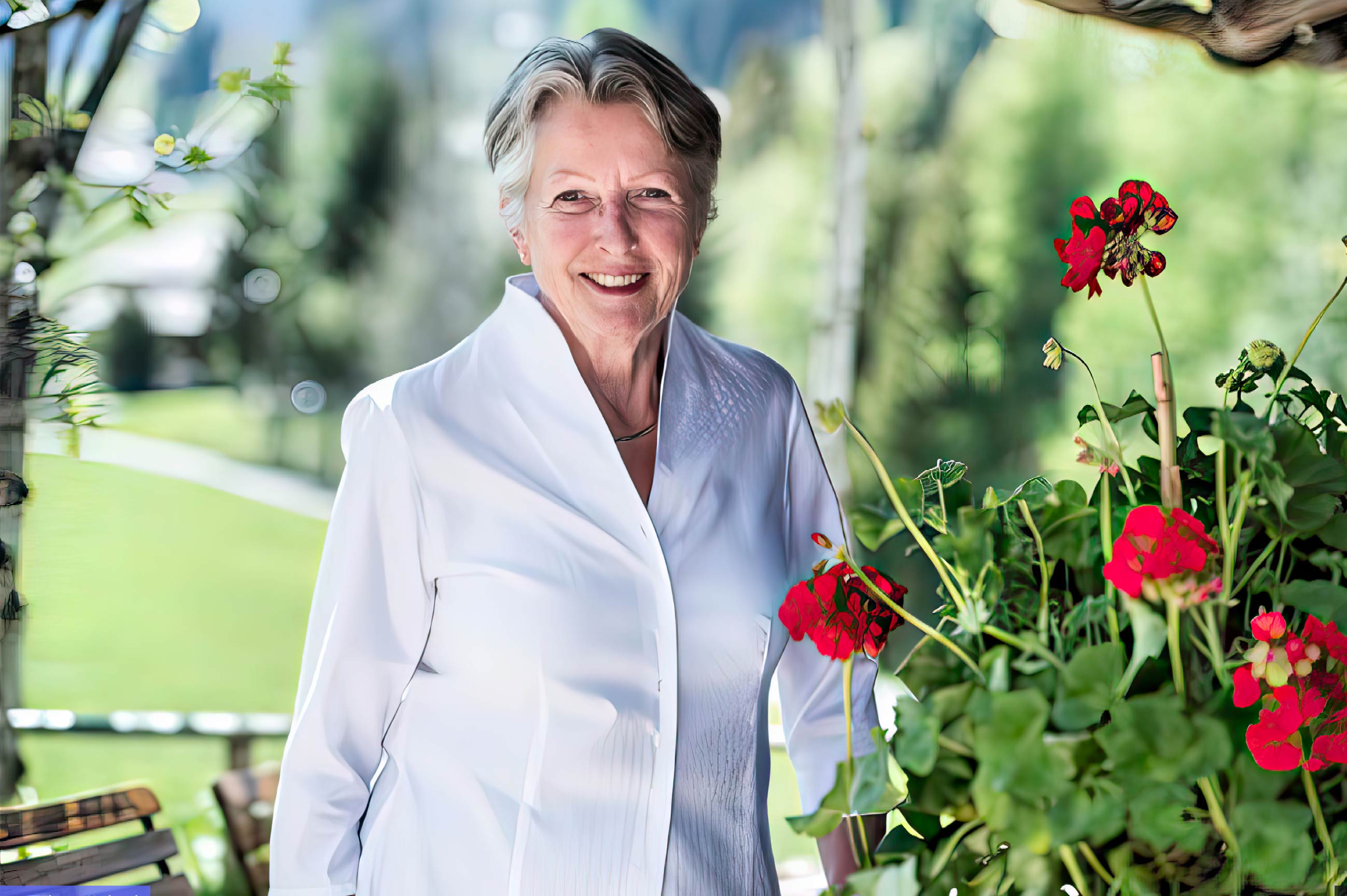 Elisabeth Von Siebenthal at The Hotel Hornberg, Saanenmoser