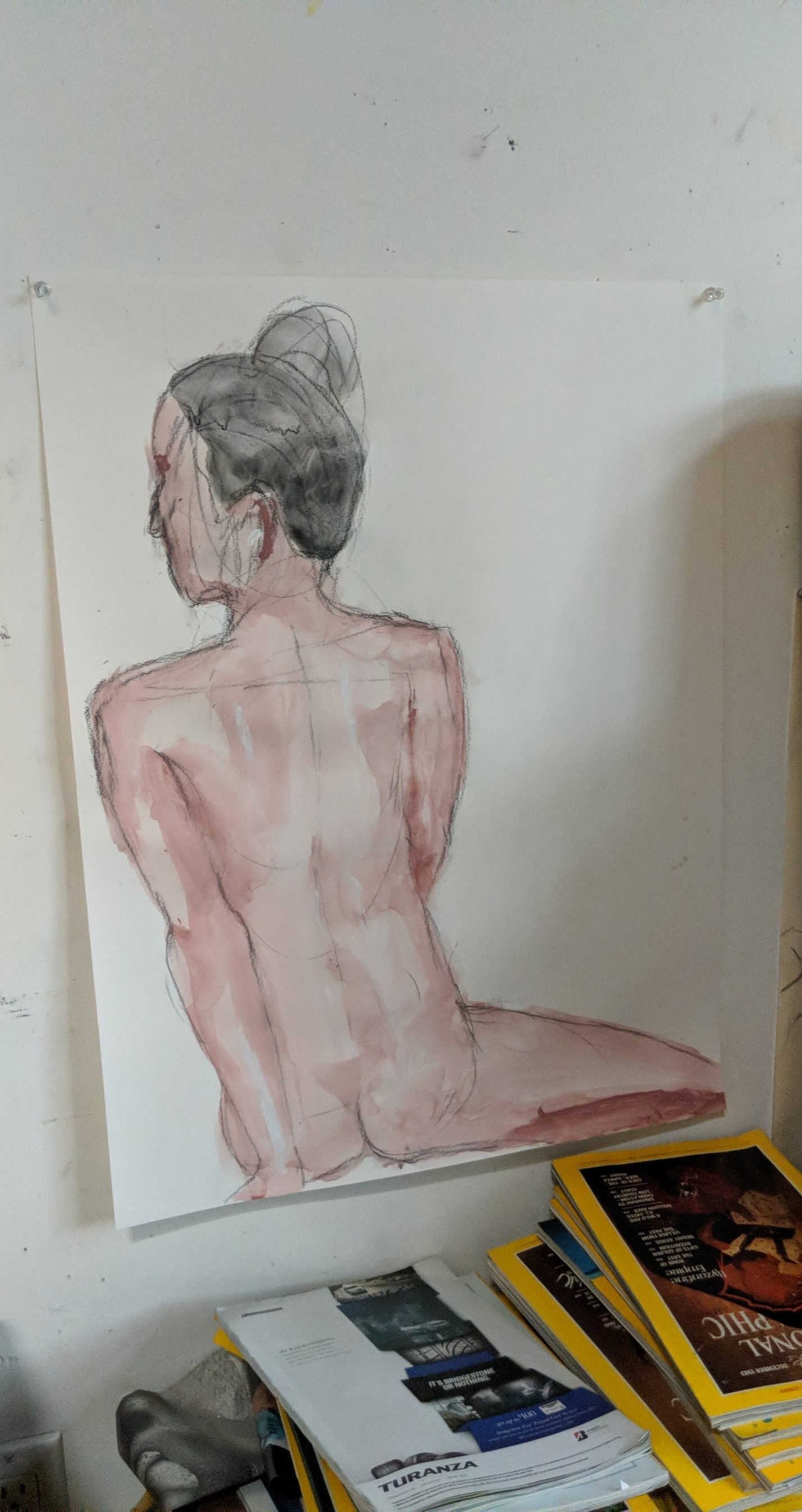 Theo Berry: Figure Drawing Sketch