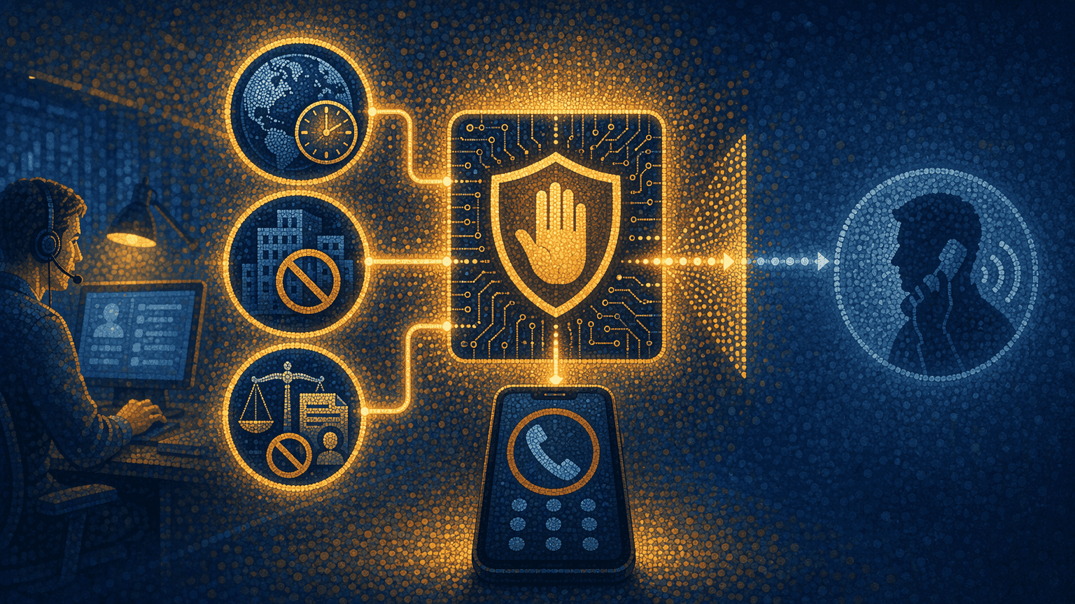 Illustration for How AI-Powered Platforms Maintain Ironclad Compliance During Automated Calls