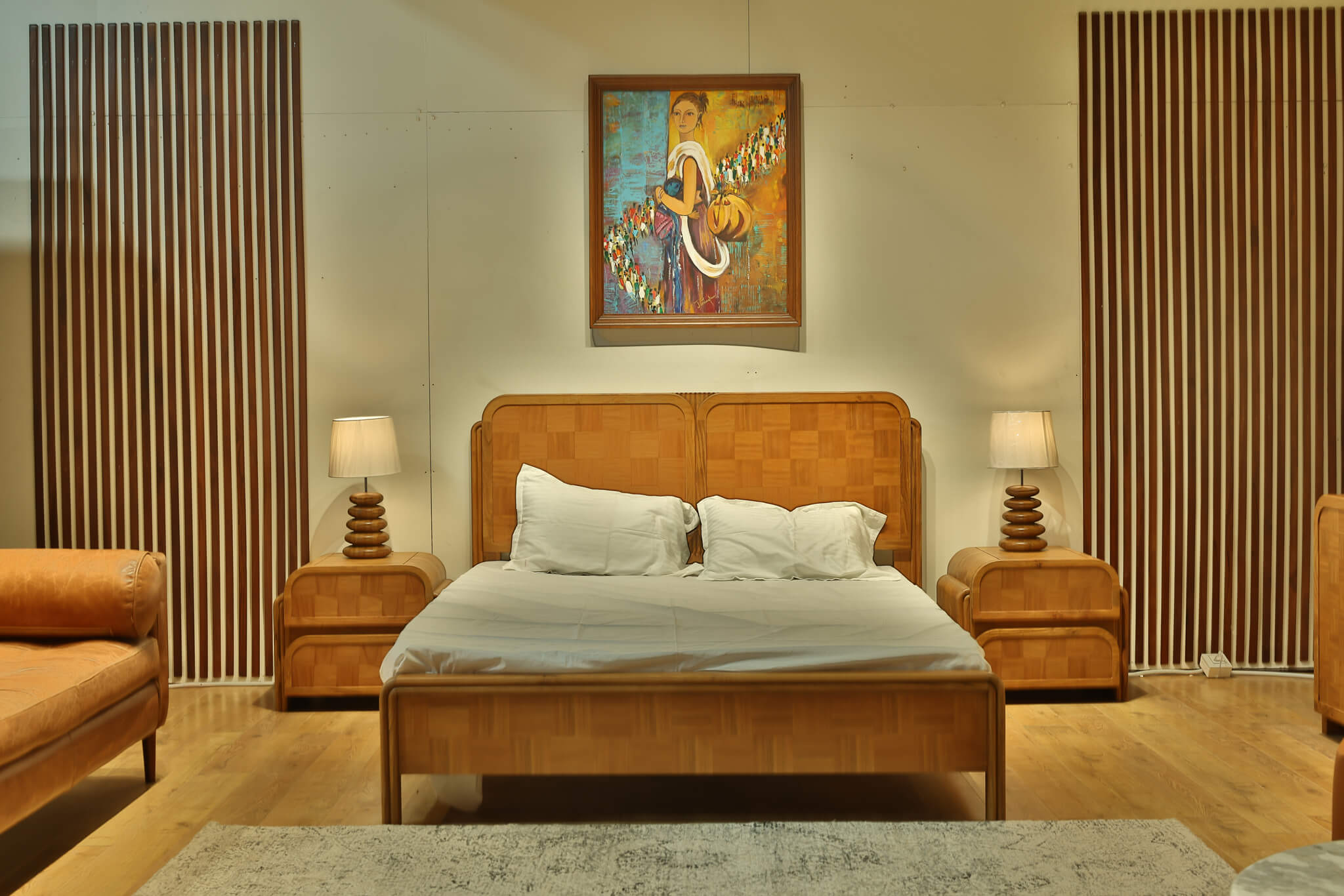 Nodern interior setup