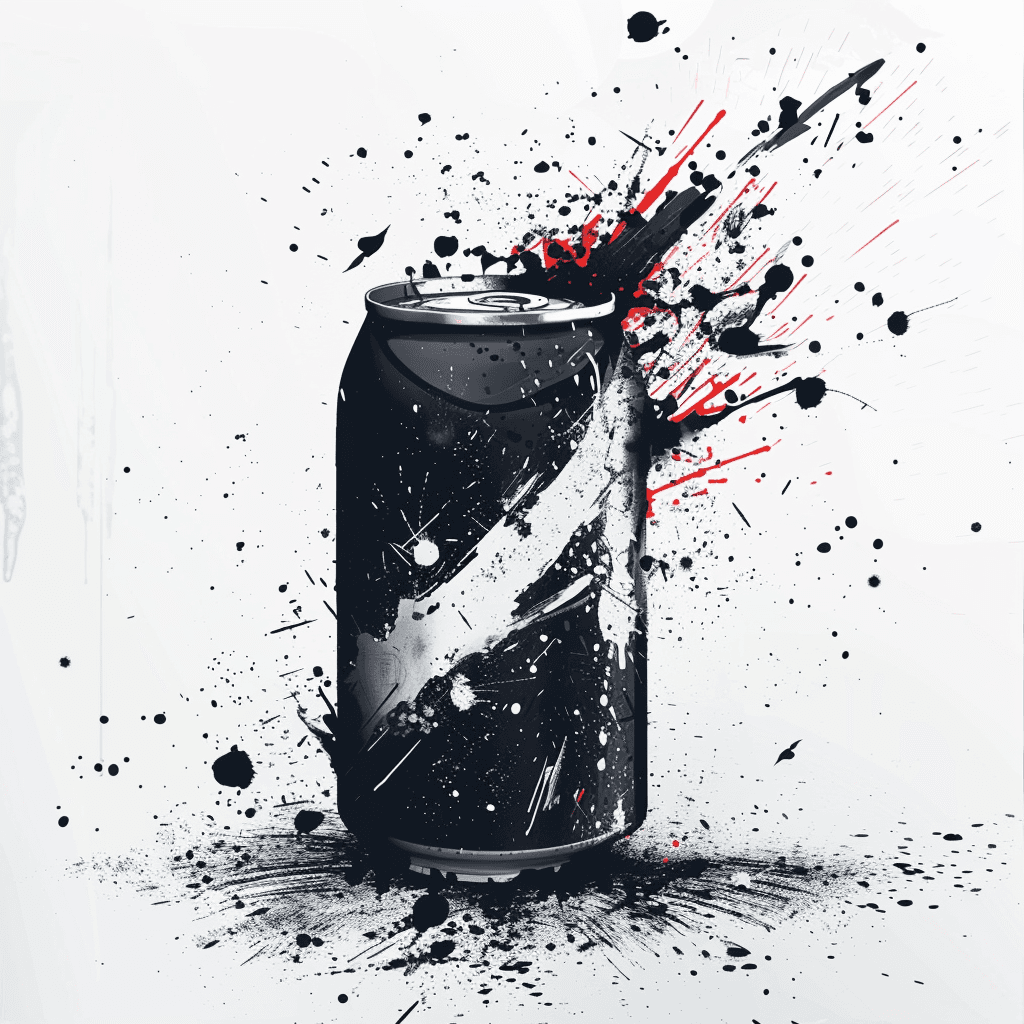 soda can being crushed to symbolize breaking a soda addiction