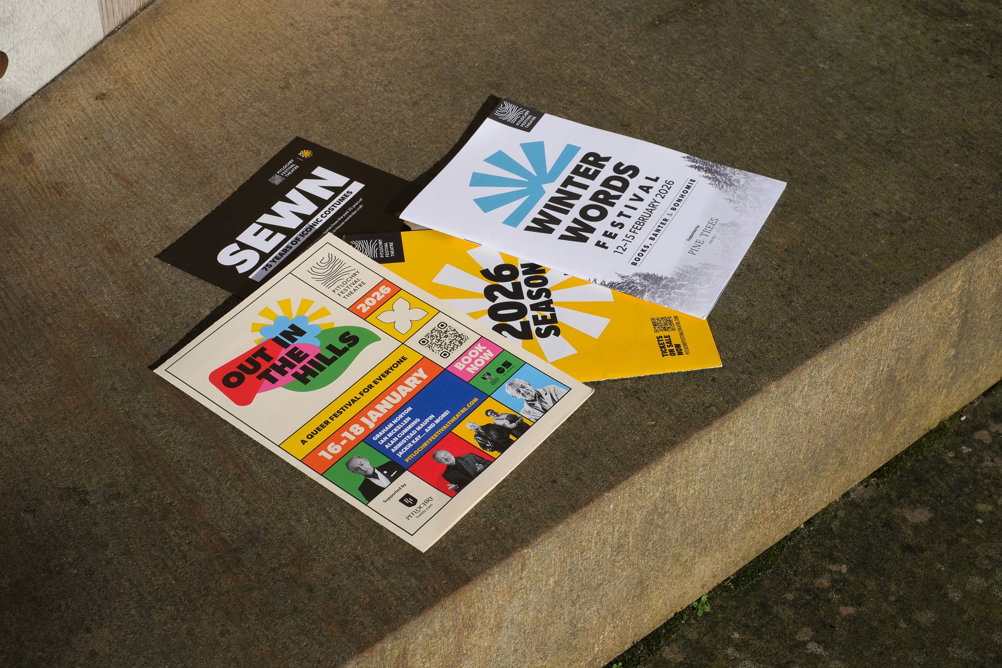campaign design for Pitlochry Festival Theatre by S+Co