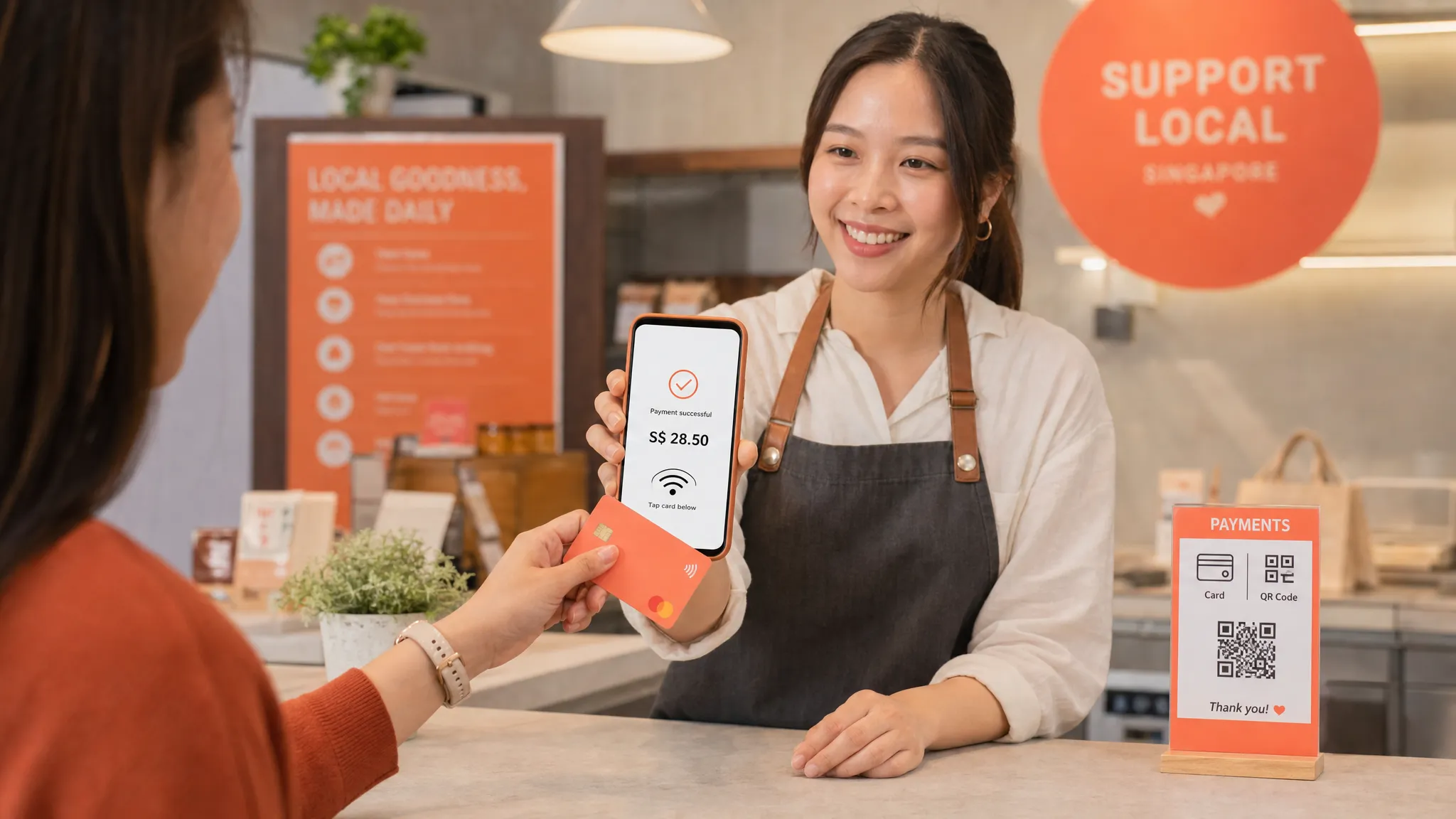 How Contactless Payment Works for Singapore Merchants