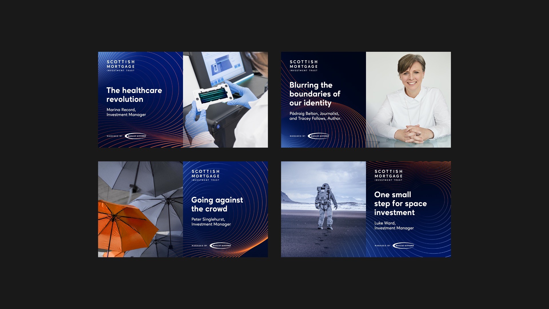 Scottish Mortgage Invesstment Trust Brand Identity Social Media Templates