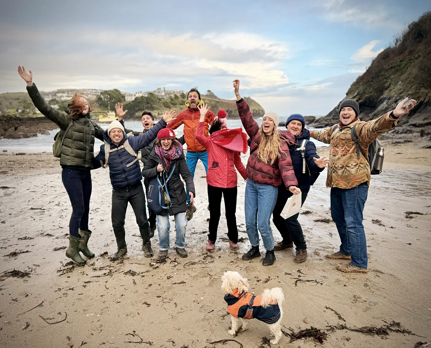 A Froomies outing to the local beach in Cornwall!