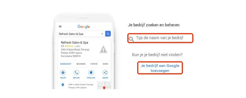Google Bedrijfsprofiel: je bedrijf zoeken of toevoegen