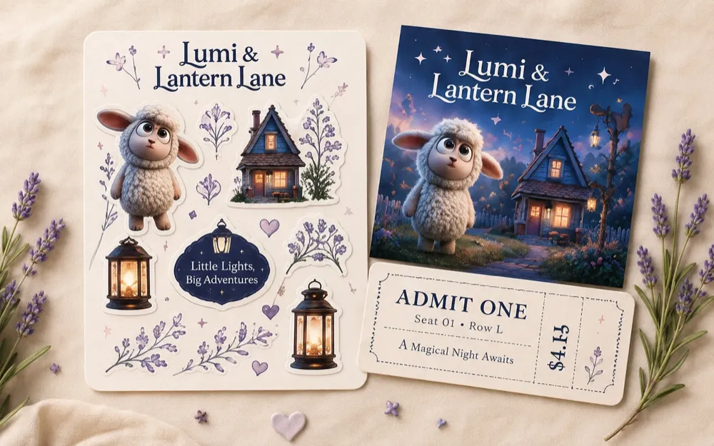 Lumi & Lantern Lane Stickers
