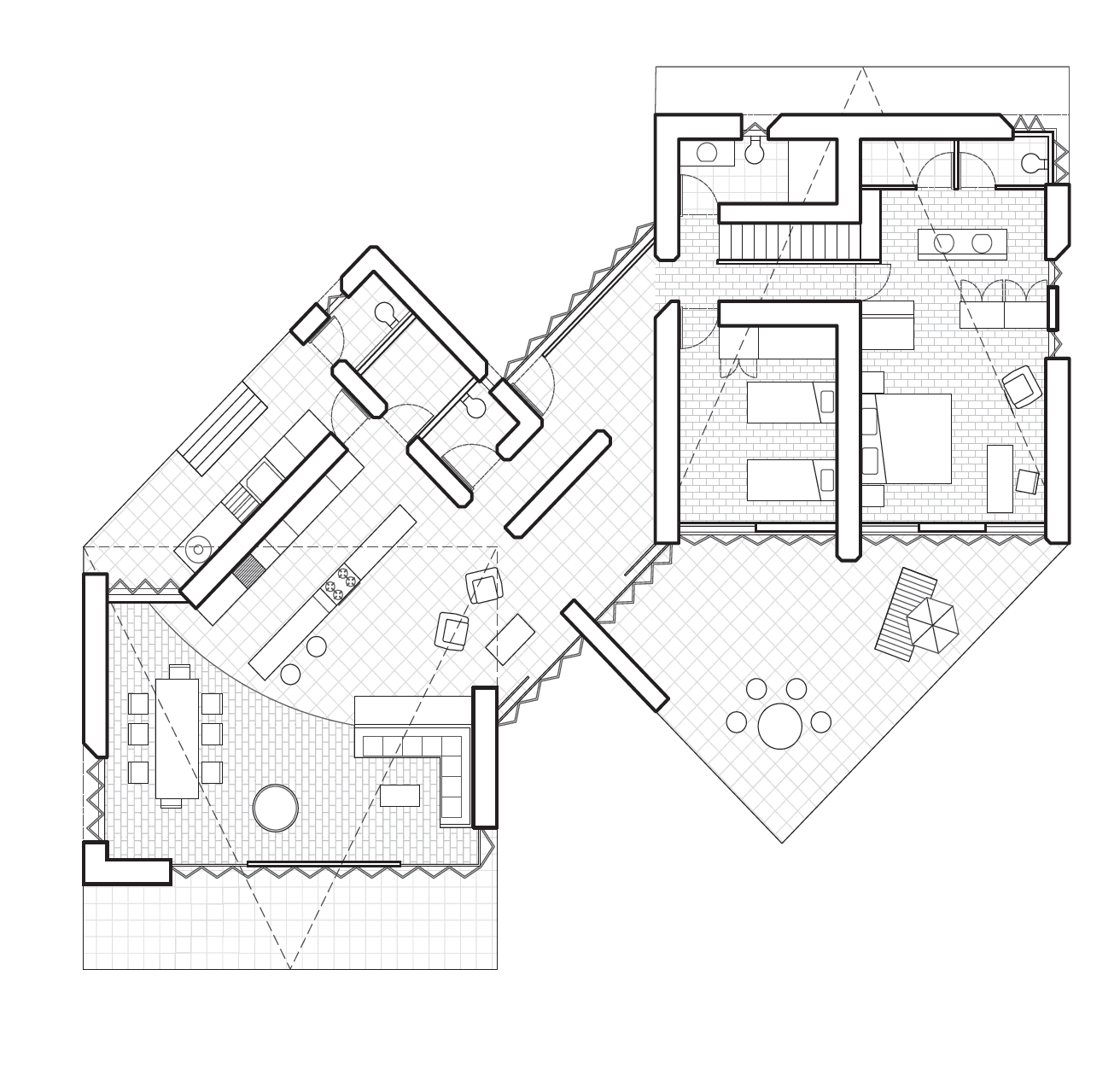 Vertical architectural facade placeholder